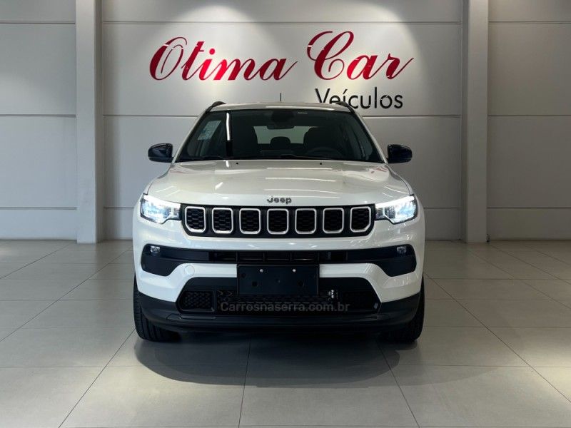 JEEP COMPASS 1.3 SPORT T270 16V TURBO 2025/2026 ÓTIMA CAR FLORES DA CUNHA / Carros no Vale