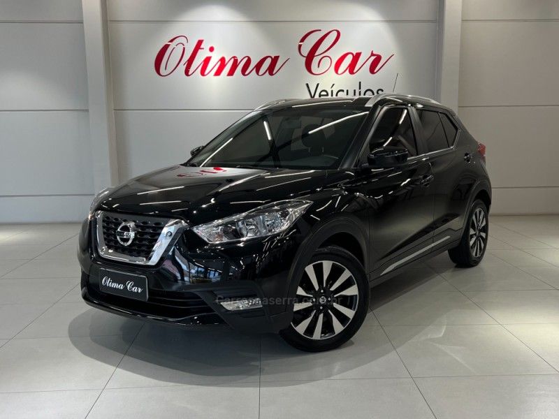 NISSAN KICKS 1.6 16V SV PACK PLUS XTRONIC 2018/2019 ÓTIMA CAR FLORES DA CUNHA / Carros no Vale