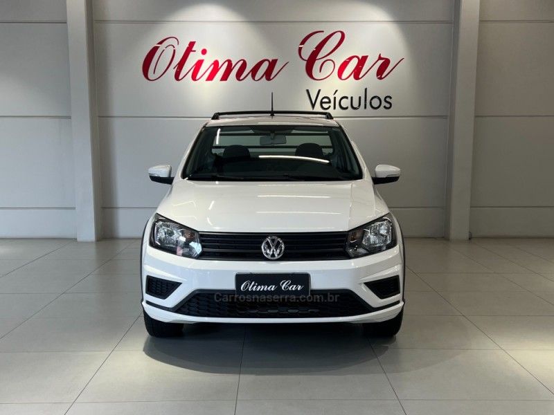 VOLKSWAGEN SAVEIRO 1.6 MI TRENDLINE CS 8V 2019/2019 ÓTIMA CAR FLORES DA CUNHA / Carros no Vale