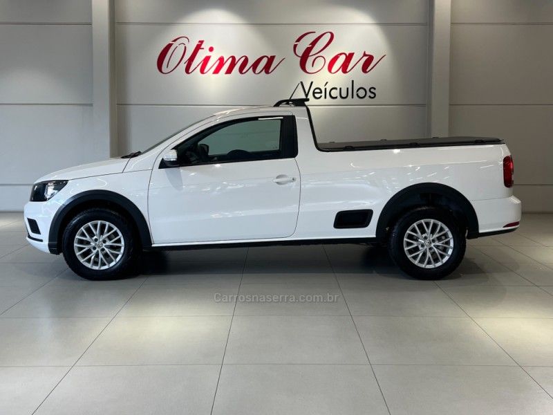 VOLKSWAGEN SAVEIRO 1.6 MI TRENDLINE CS 8V 2019/2019 ÓTIMA CAR FLORES DA CUNHA / Carros no Vale