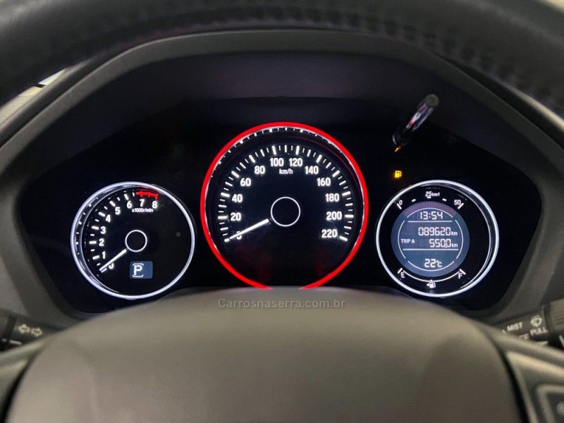 HONDA HR-V 1.8 16V EXL 2019/2019 ÓTIMA CAR FLORES DA CUNHA / Carros no Vale