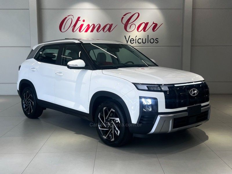 HYUNDAI CRETA 1.6 16V TGDI ULTIMATE GAMMA 2025/2026 ÓTIMA CAR FLORES DA CUNHA / Carros no Vale