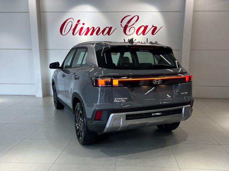 HYUNDAI CRETA 1.6 16V TGDI ULTIMATE GAMMA 2025/2026 ÓTIMA CAR FLORES DA CUNHA / Carros no Vale
