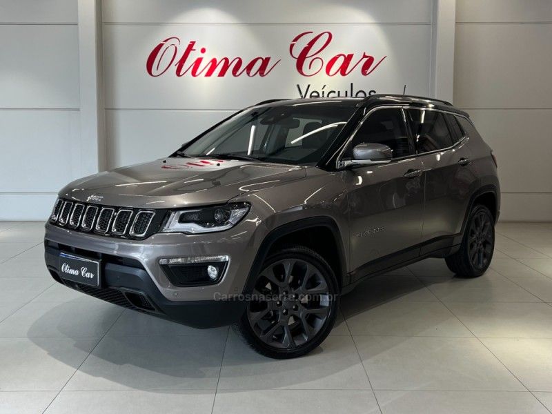 JEEP COMPASS 2.0 16V LIMITED 4X4 2018/2019 ÓTIMA CAR FLORES DA CUNHA / Carros no Vale