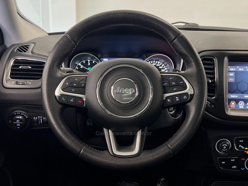 JEEP COMPASS 2.0 16V TRAILHAWK 4X4 2017/2018 ÓTIMA CAR FLORES DA CUNHA / Carros no Vale
