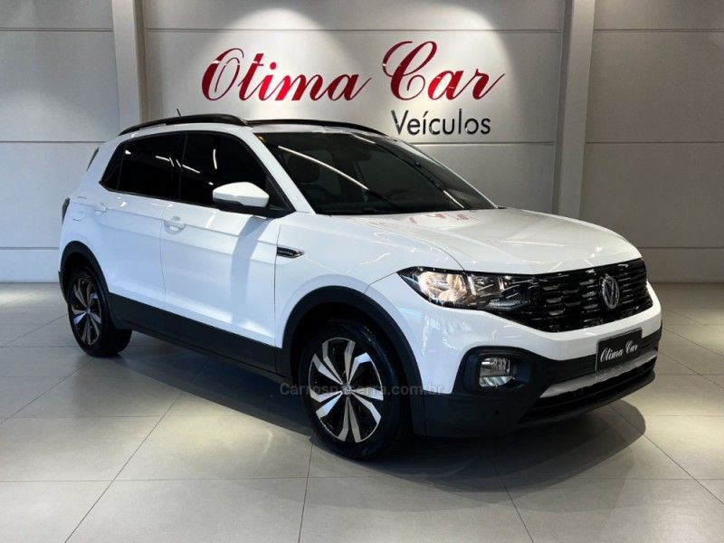 VOLKSWAGEN T-CROSS 1.0 COMFORTLINE TSI 2022/2022 ÓTIMA CAR FLORES DA CUNHA / Carros no Vale