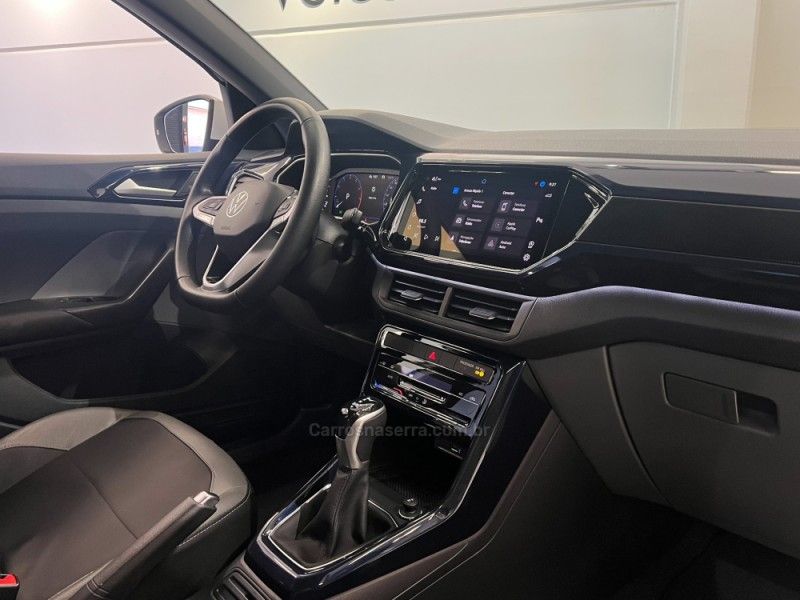 VOLKSWAGEN T-CROSS 1.0 COMFORTLINE TSI 2022/2022 ÓTIMA CAR FLORES DA CUNHA / Carros no Vale