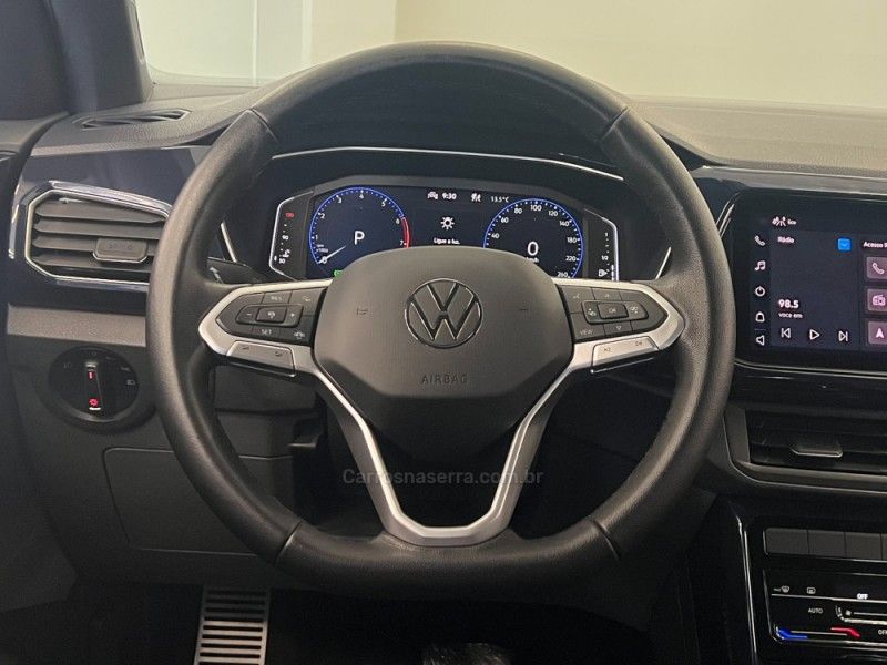 VOLKSWAGEN T-CROSS 1.0 COMFORTLINE TSI 2022/2022 ÓTIMA CAR FLORES DA CUNHA / Carros no Vale