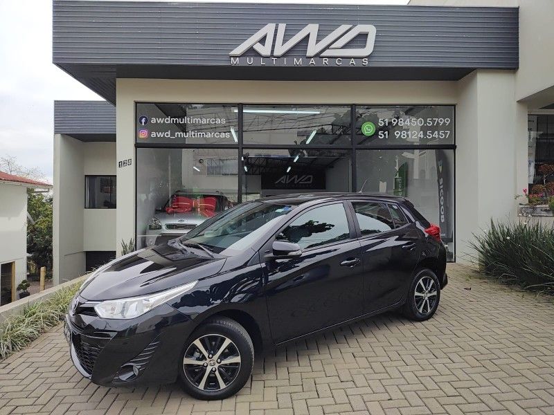 TOYOTA YARIS 1.5 XS 16V 2019/2019 AWD MULTIMARCAS LAJEADO / Carros no Vale