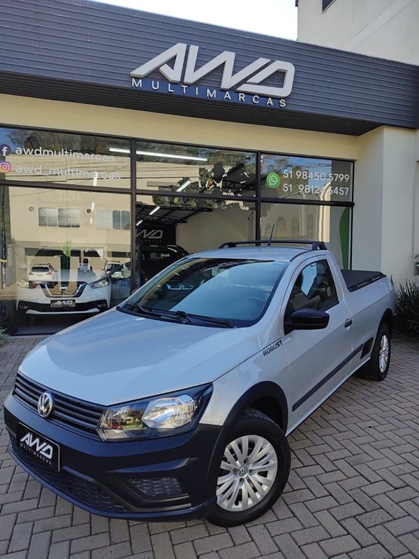 VOLKSWAGEN SAVEIRO 1.6 MSI ROBUST CS 8V 2019/2019 AWD MULTIMARCAS LAJEADO / Carros no Vale