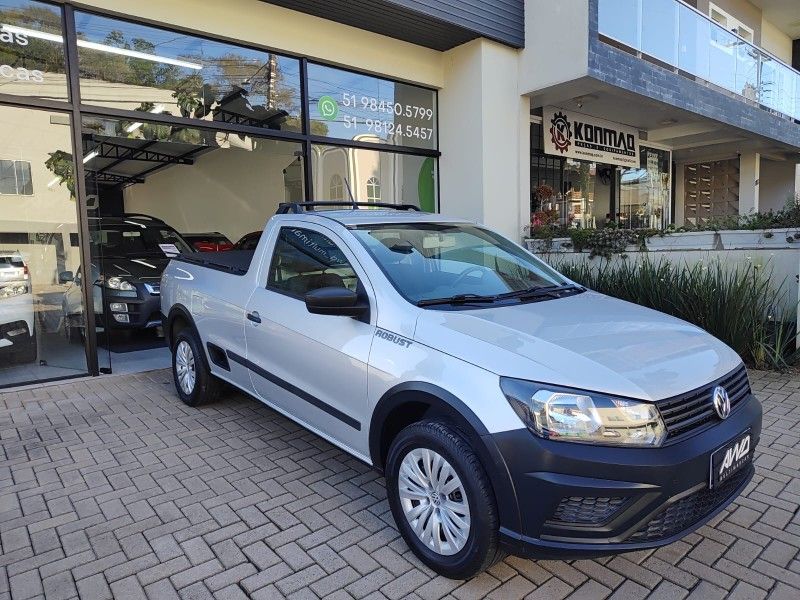 VOLKSWAGEN SAVEIRO 1.6 MSI ROBUST CS 8V 2019/2019 AWD MULTIMARCAS LAJEADO / Carros no Vale