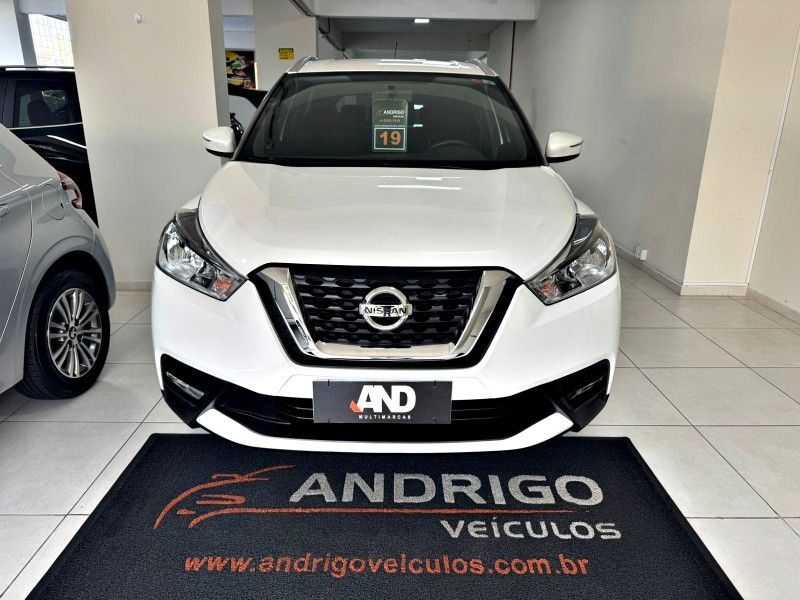 NISSAN KICKS 1.6 16V SV XTRONIC 2019/2019 ANDRIGO VEÍCULOS CAXIAS DO SUL / Carros no Vale