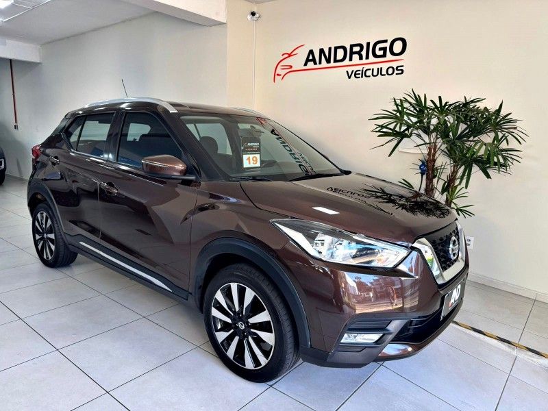 NISSAN KICKS 1.6 16V SV XTRONIC 2018/2019 ANDRIGO VEÍCULOS CAXIAS DO SUL / Carros no Vale