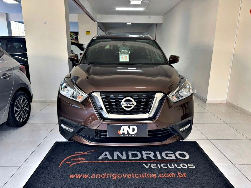 NISSAN KICKS 1.6 16V SV XTRONIC 2018/2019 ANDRIGO VEÍCULOS CAXIAS DO SUL / Carros no Vale