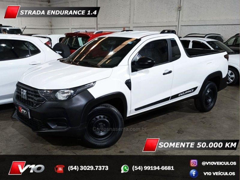 FIAT STRADA 1.4 ENDURANCE PLUS CS 8V 2020/2021 V10 VEÍCULOS CAXIAS DO SUL / Carros no Vale