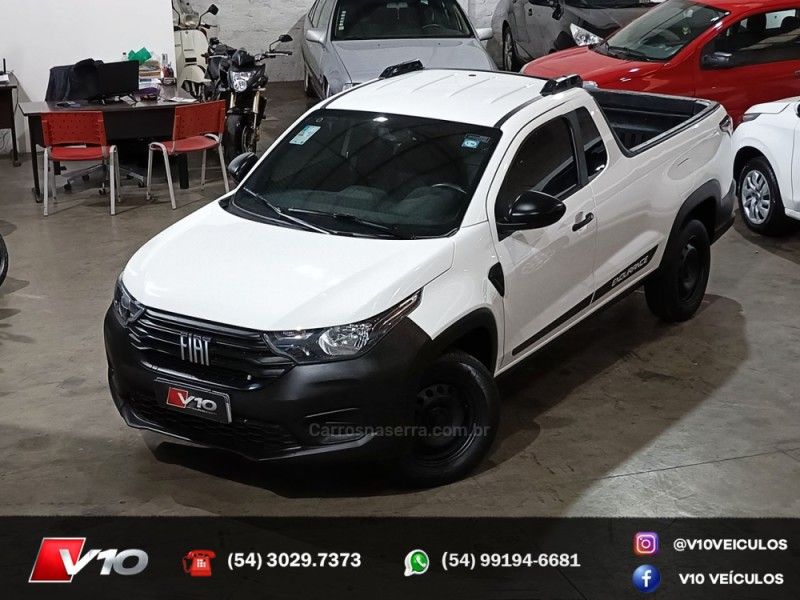 FIAT STRADA 1.4 ENDURANCE PLUS CS 8V 2020/2021 V10 VEÍCULOS CAXIAS DO SUL / Carros no Vale