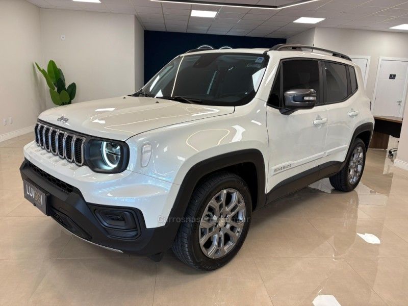 JEEP RENEGADE 1.3 LONGITUDE T270 16V TURBO 2024/2025 LUIGGI AUTOMÓVEIS CARLOS BARBOSA / Carros no Vale
