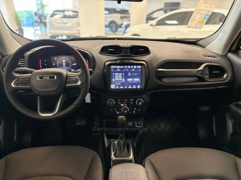 JEEP RENEGADE 1.3 LONGITUDE T270 16V TURBO 2024/2025 LUIGGI AUTOMÓVEIS CARLOS BARBOSA / Carros no Vale