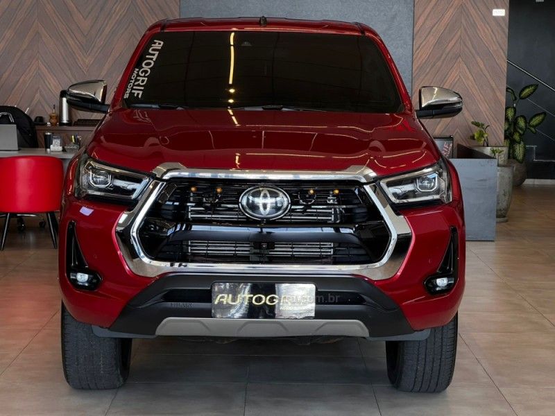 TOYOTA HILUX 2.8 SRX 4X4 CD 16V 2021/2021 AUTOGRIF MOTORS CAMPO BOM / Carros no Vale