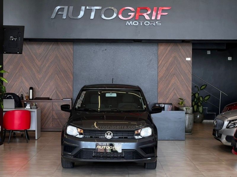 VOLKSWAGEN VOYAGE 1.6 MSI TOTALFLEX 8V 2018/2019 AUTOGRIF MOTORS CAMPO BOM / Carros no Vale