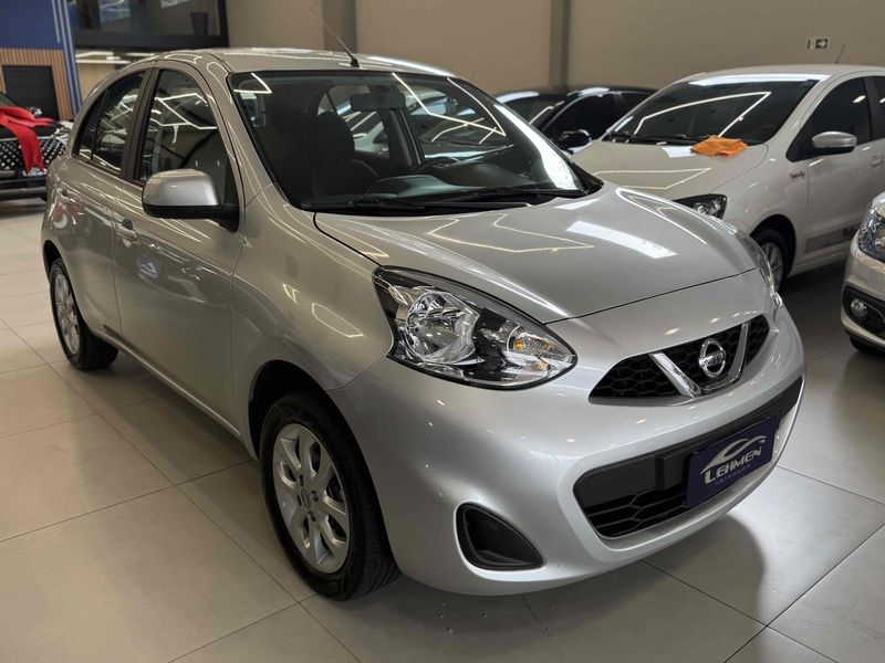 NISSAN MARCH 1.0 SV 12V 2019/2020 LEHMEN VEÍCULOS VENÂNCIO AIRES / Carros no Vale
