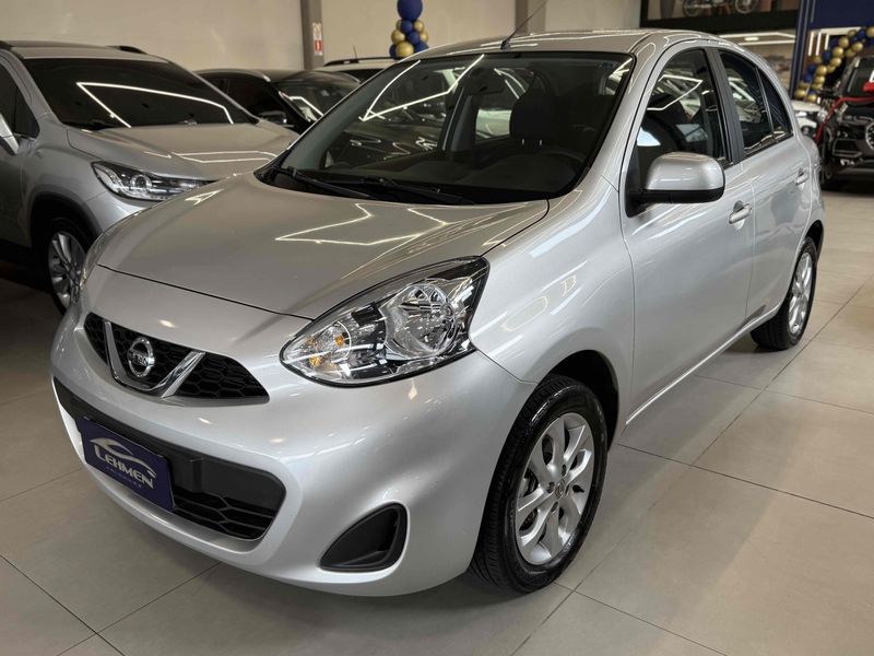 NISSAN MARCH 1.0 SV 12V 2019/2020 LEHMEN VEÍCULOS VENÂNCIO AIRES / Carros no Vale