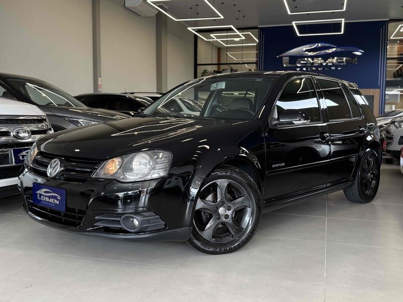 VOLKSWAGEN GOLF 1.6 MI SPORTLINE 8V 2009/2009 LEHMEN VEÍCULOS VENÂNCIO AIRES / Carros no Vale