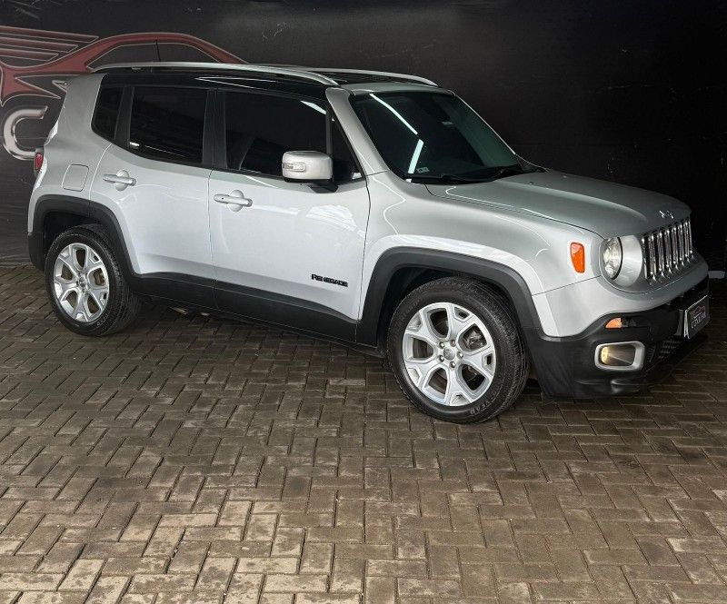 Jeep RENEGADE LIMITED 1.8 2018/2018 SÉRGIO VEÍCULOS TEUTÔNIA / Carros no Vale