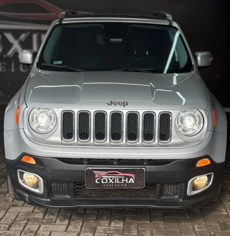 Jeep RENEGADE LIMITED 1.8 2018/2018 SÉRGIO VEÍCULOS TEUTÔNIA / Carros no Vale