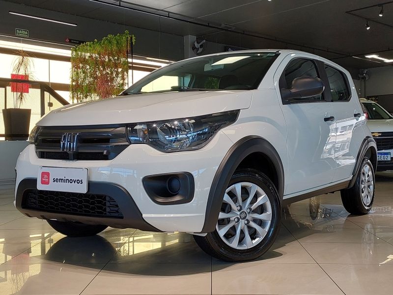 Fiat MOBI 1.0 EVO FLEX LIKE MANUAL 2022/2023 BETIOLO NOVOS E SEMINOVOS LAJEADO / Carros no Vale