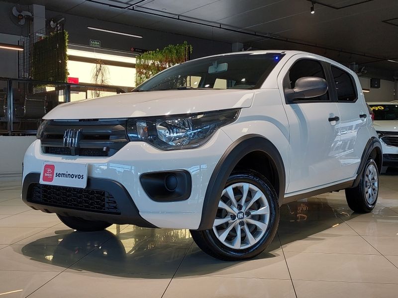 Fiat MOBI 1.0 EVO FLEX LIKE MANUAL 2022/2023 BETIOLO NOVOS E SEMINOVOS LAJEADO / Carros no Vale