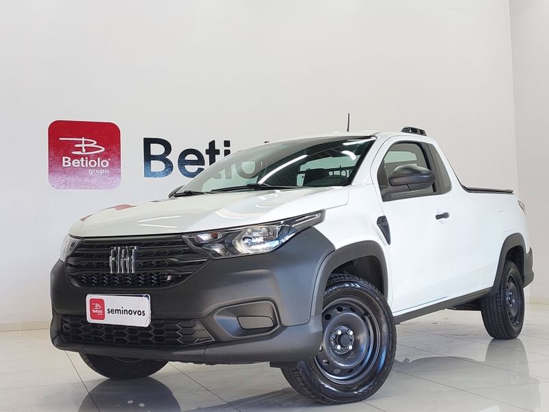 Fiat STRADA 1.4 FIRE FLEX ENDURANCE CS MANUAL 2023/2023 BETIOLO NOVOS E SEMINOVOS LAJEADO / Carros no Vale