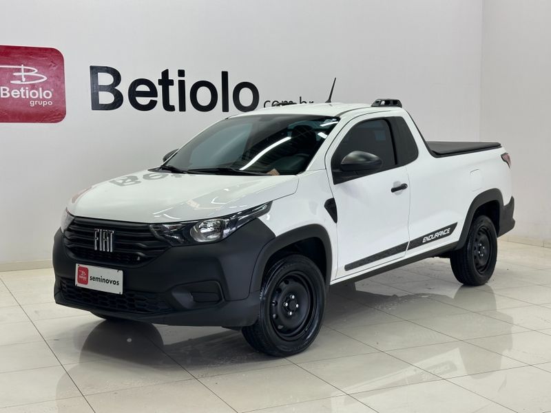 Fiat STRADA 1.4 FIRE FLEX ENDURANCE CS MANUAL 2022/2022 BETIOLO NOVOS E SEMINOVOS LAJEADO / Carros no Vale