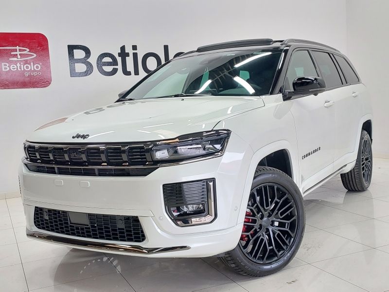JEEP COMMANDER 2.0 HURRICANE 4 TURBO GASOLINA BLACKHAWK AT9 2025/2026 BETIOLO NOVOS E SEMINOVOS LAJEADO / Carros no Vale