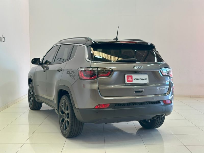 JEEP COMPASS 2.0 16V FLEX LIMITED AUTOMÁTICO 2021/2021 BETIOLO NOVOS E SEMINOVOS LAJEADO / Carros no Vale