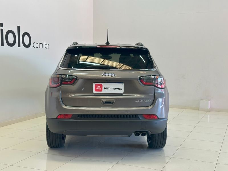 JEEP COMPASS 2.0 16V FLEX LIMITED AUTOMÁTICO 2021/2021 BETIOLO NOVOS E SEMINOVOS LAJEADO / Carros no Vale