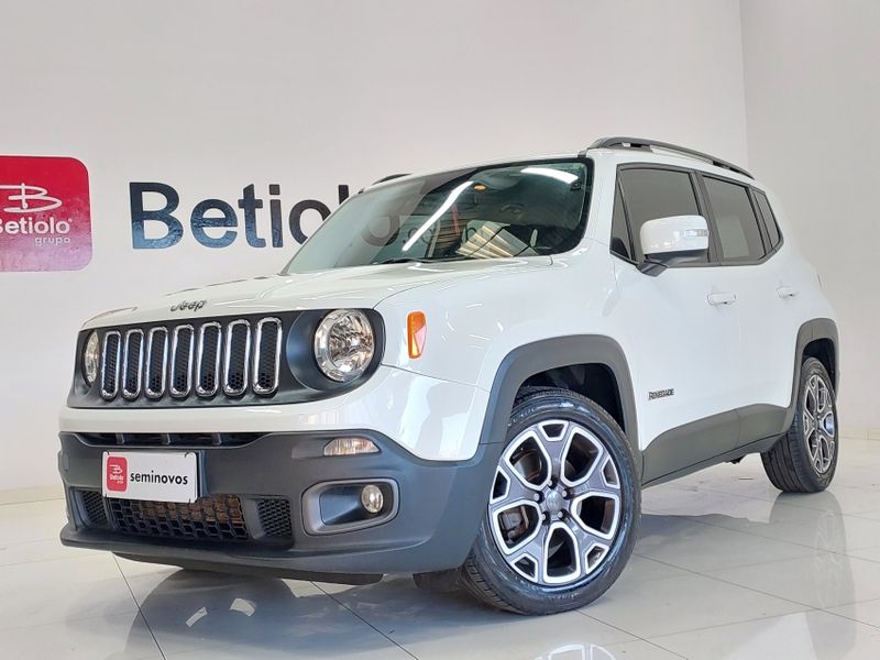 JEEP RENEGADE 1.8 16V FLEX LONGITUDE 4P AUTOMÁTICO 2017/2018 BETIOLO NOVOS E SEMINOVOS LAJEADO / Carros no Vale