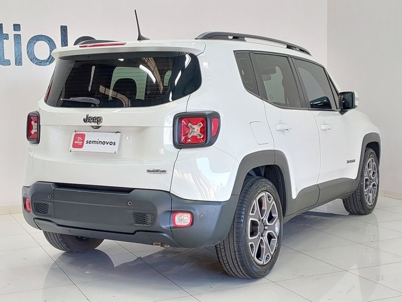 JEEP RENEGADE 1.8 16V FLEX LONGITUDE 4P AUTOMÁTICO 2017/2018 BETIOLO NOVOS E SEMINOVOS LAJEADO / Carros no Vale