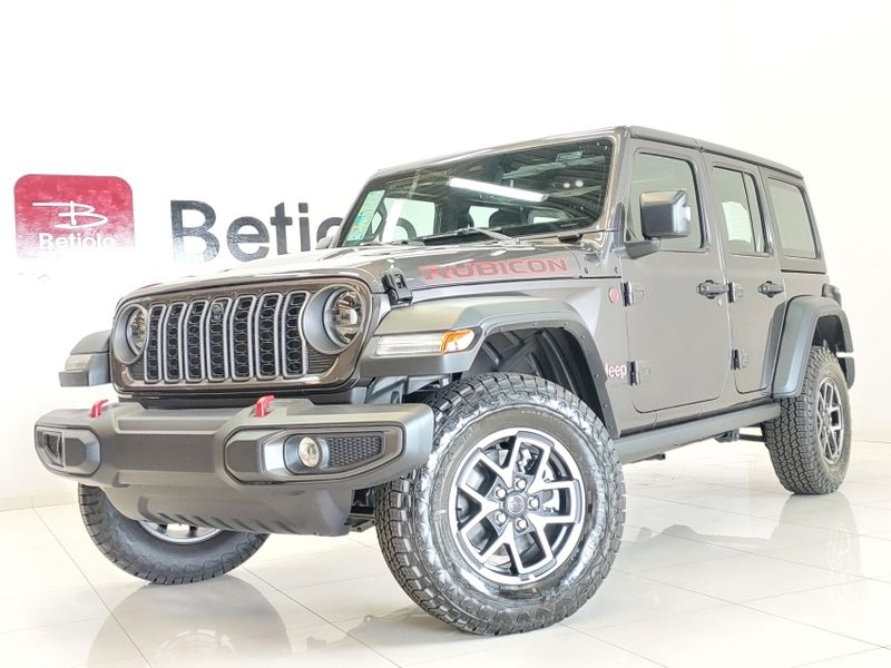 JEEP WRANGLER 2.0 TURBO GASOLINA RUBICON 4P 4X4 AT8 2025/2025 BETIOLO NOVOS E SEMINOVOS LAJEADO / Carros no Vale