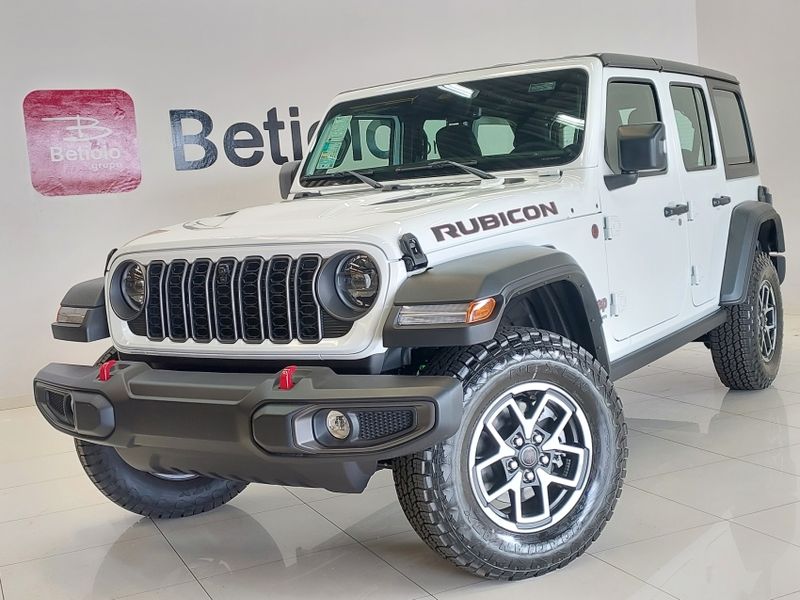 JEEP WRANGLER 2.0 TURBO GASOLINA RUBICON 4P 4X4 AT8 2025/2025 BETIOLO NOVOS E SEMINOVOS LAJEADO / Carros no Vale
