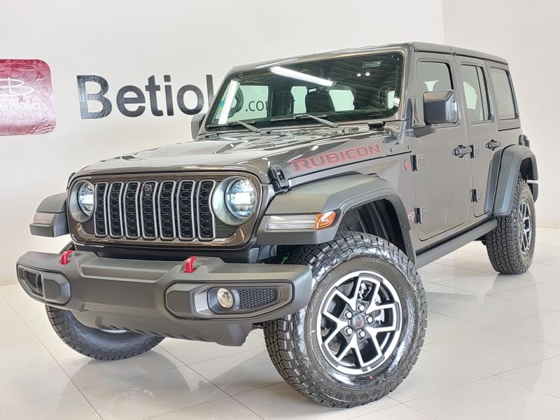 JEEP WRANGLER 2.0 TURBO GASOLINA RUBICON 4P 4X4 AT8 2025/2025 BETIOLO NOVOS E SEMINOVOS LAJEADO / Carros no Vale