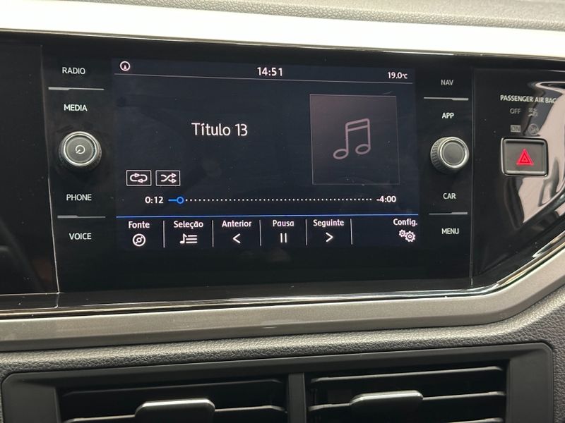 Volkswagen POLO 1.0 200 TSI HIGHLINE AUTOMÁTICO 2018/2019 BETIOLO NOVOS E SEMINOVOS LAJEADO / Carros no Vale