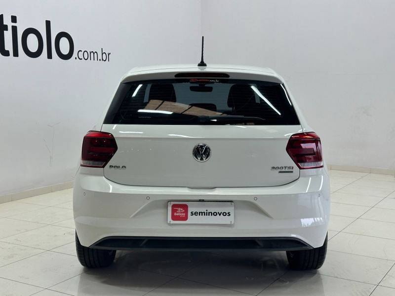 Volkswagen POLO 1.0 200 TSI HIGHLINE AUTOMÁTICO 2018/2019 BETIOLO NOVOS E SEMINOVOS LAJEADO / Carros no Vale