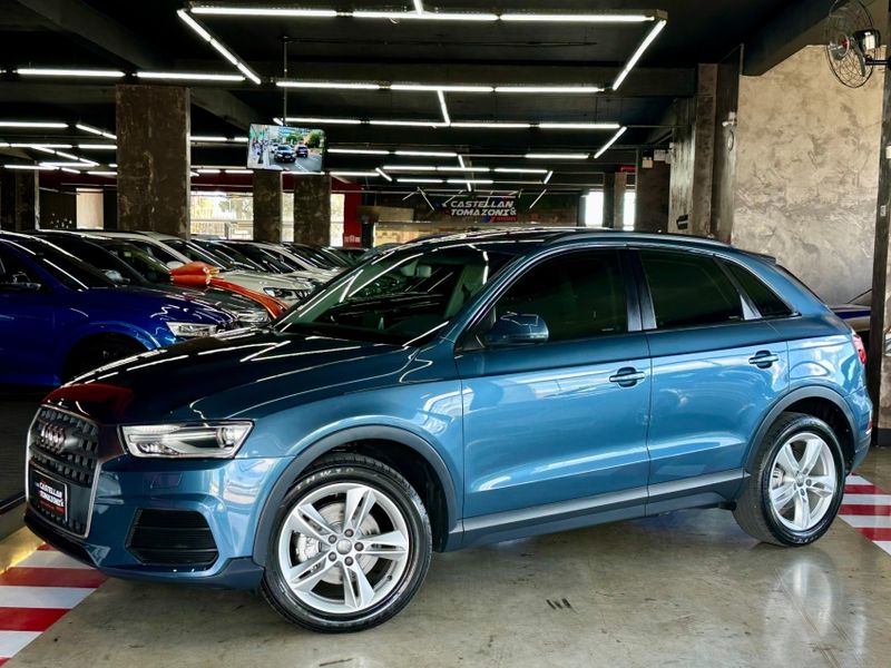 Audi Q3 1.4 TFSI AMBIENTE GASOLINA 4P S TRONIC 2016/2016 CASTELLAN E TOMAZONI MOTORS CAXIAS DO SUL / Carros no Vale