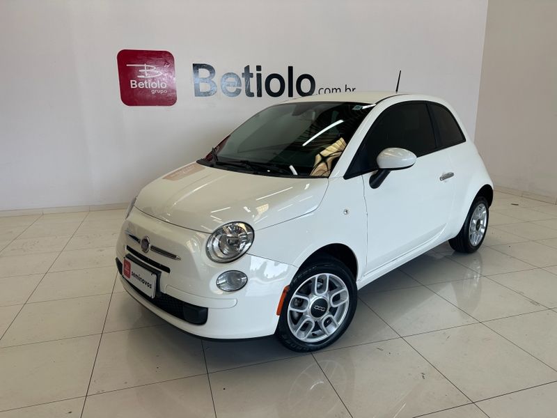 Fiat 500 1.4 CULT 8V FLEX 2P AUTOMATIZADO 2012/2012 BETIOLO NOVOS E SEMINOVOS LAJEADO / Carros no Vale