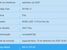 Fiat MOBI 1.0 EVO FLEX LIKE MANUAL 2021/2021 BETIOLO NOVOS E SEMINOVOS LAJEADO / Carros no Vale