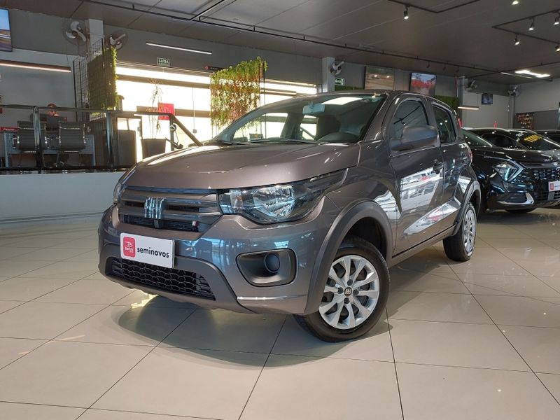 Fiat MOBI 1.0 EVO FLEX LIKE MANUAL 2023/2024 BETIOLO NOVOS E SEMINOVOS LAJEADO / Carros no Vale