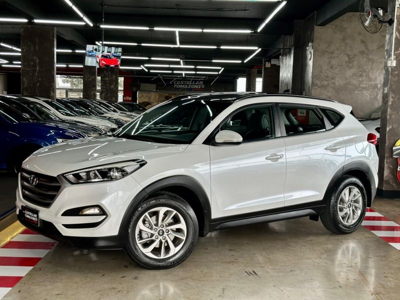 Hyundai TUCSON 1.6 16V T-GDI GASOLINA GLS ECOSHIFT 2017/2018 CASTELLAN E TOMAZONI MOTORS CAXIAS DO SUL / Carros no Vale