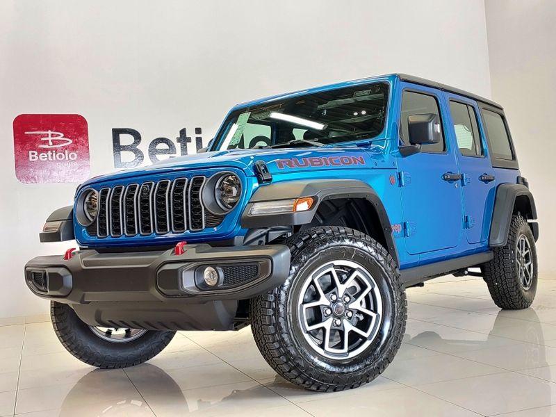 JEEP WRANGLER 2.0 TURBO GASOLINA RUBICON 4P 4X4 AT8 2025/2025 BETIOLO NOVOS E SEMINOVOS LAJEADO / Carros no Vale