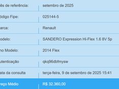 Renault SANDERO 1.6 EXPRESSION 8V FLEX 4P MANUAL 2013/2014 BETIOLO NOVOS E SEMINOVOS LAJEADO / Carros no Vale